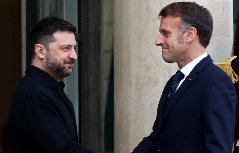 Zelesnsky dhe Macron flasin për përfundimin e lu*tës në Ukrainë