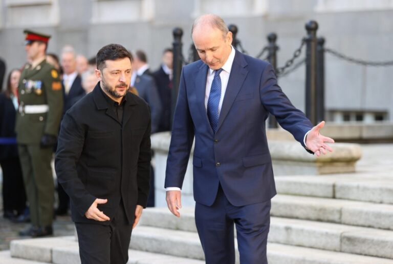 Zelensky falënderon Irlandën: Mbështetja juaj është e palëkundur