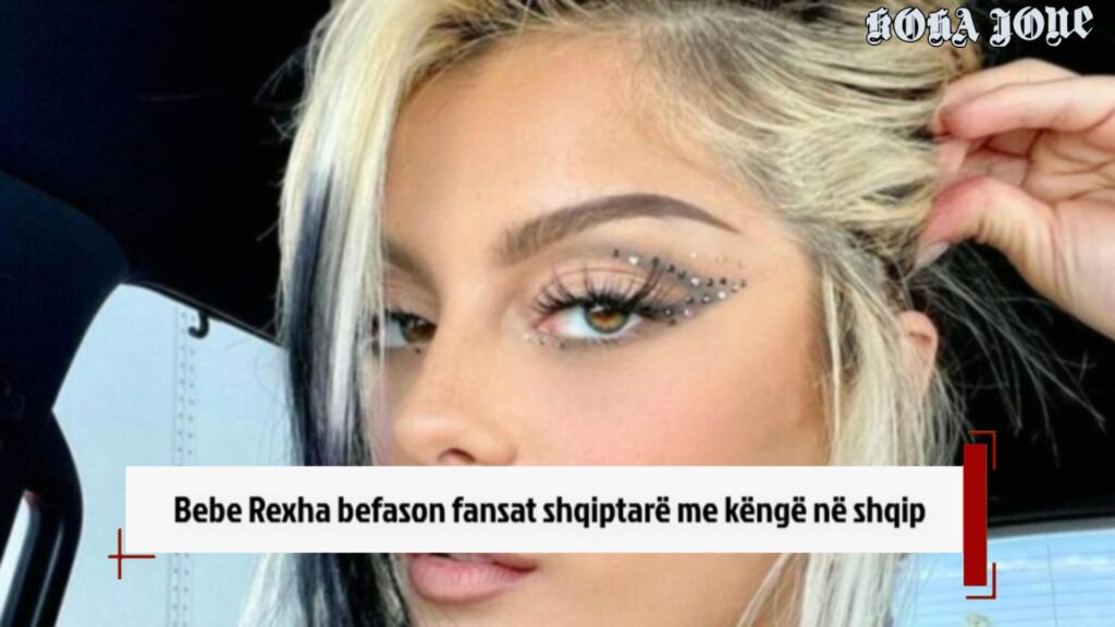 Bebe Rexha befason fansat shqiptarë me këngë në shqip
