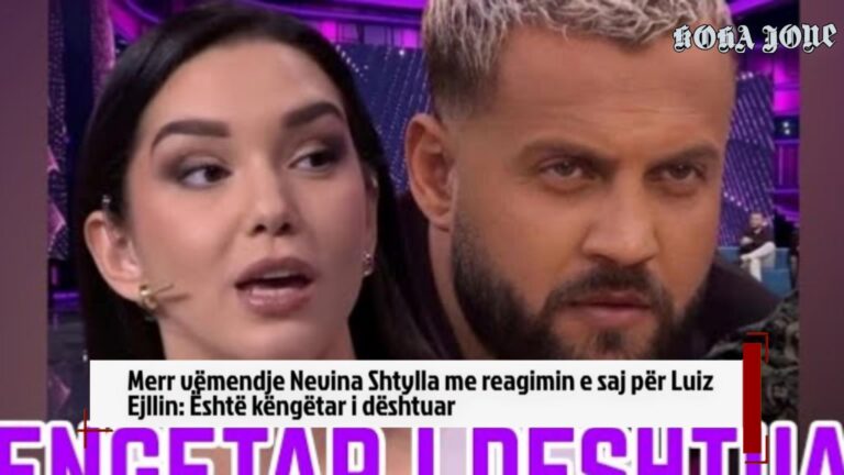 Merr vëmendje Nevina Shtylla me reagimin e saj për Luiz Ejllin: Është këngëtar i dështuar