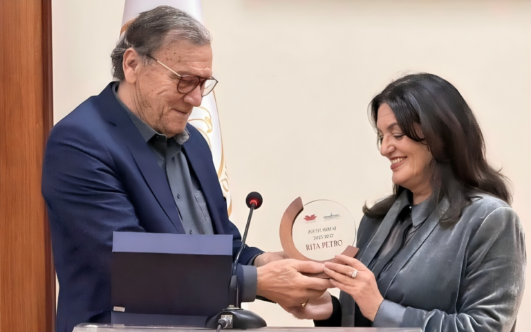 Rita Petro laureate e poezisë së shpirtit dhe e forcës së fjalës si “një formë e ndërgjegjes që i reziston heshtjes”