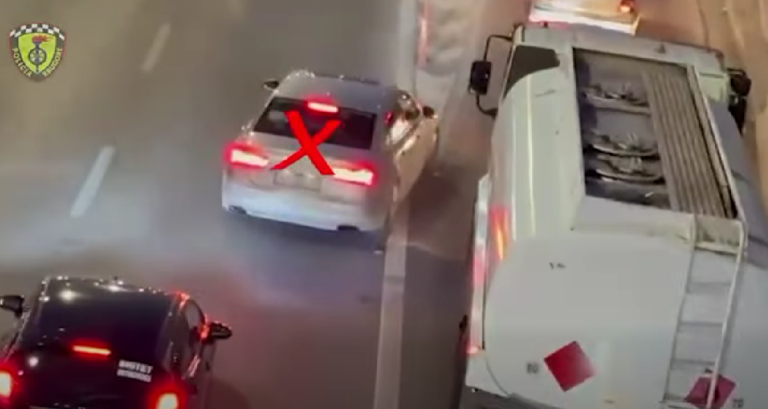 Bllokim rruge dhe kaos në trafik, gjoba dy mijë shoferëve në Tiranë. Policia poston pamjet