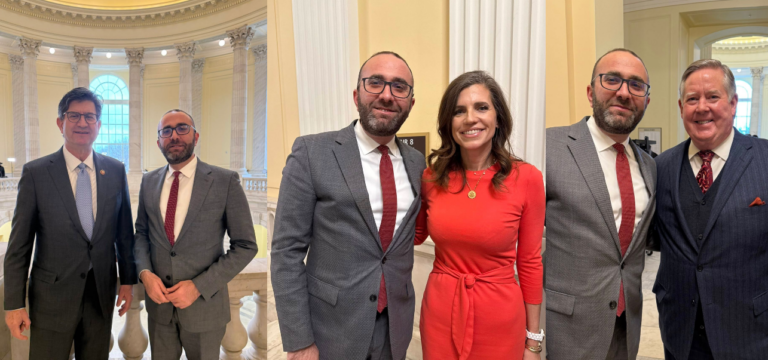 FOTO/ Gazment Bardhi shkon në Kongresin Amerikan, takime me republikanë dhe demokratë