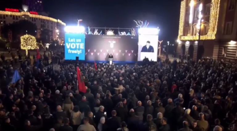 LIVE/ PD protestë Kombëtare në shesh: Sot është vetëm fillimi, Rama të largohet