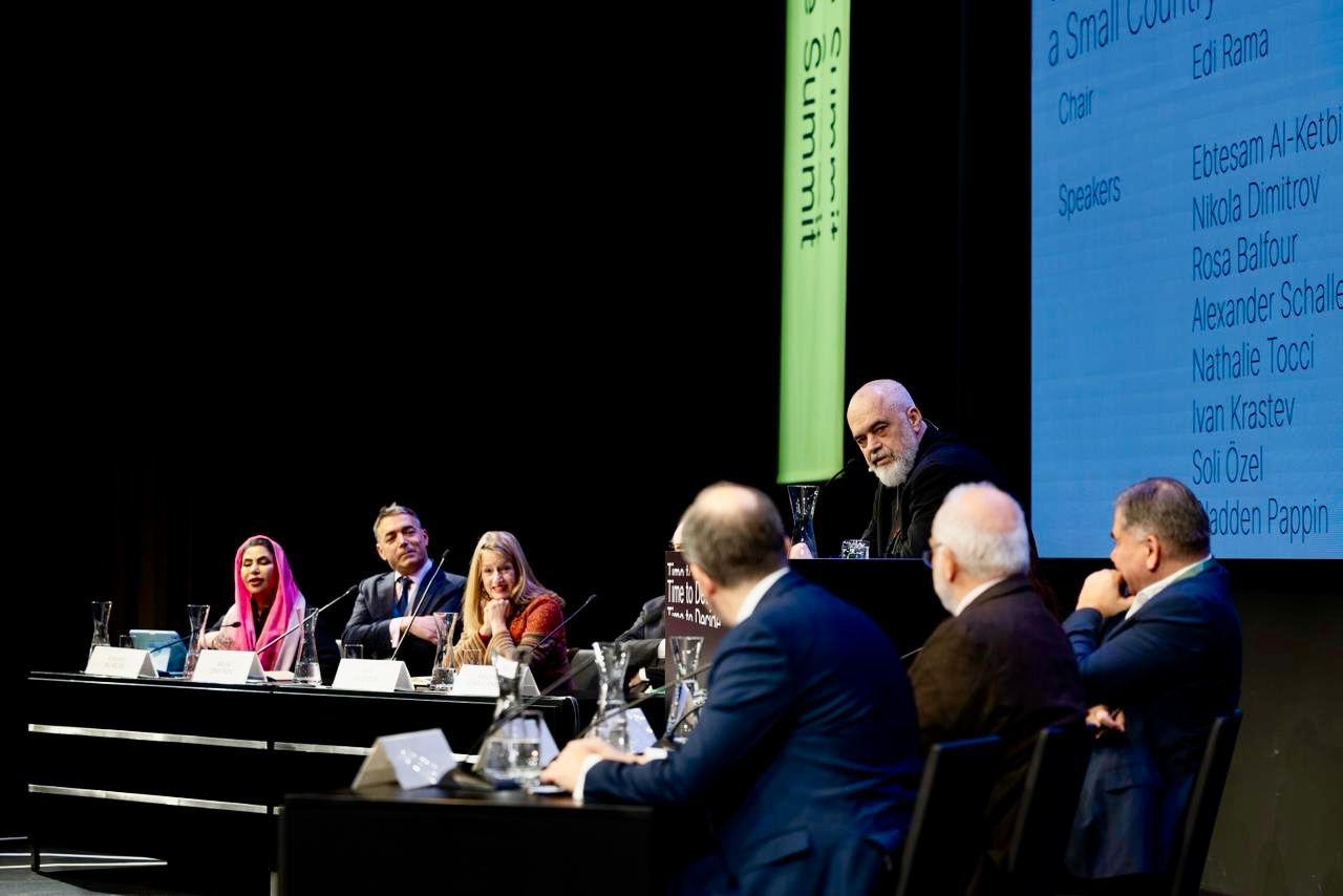 VIDEO  Rama në Vjenë  pjesë e forumit me liderët politikë për të ardhmen e Europës