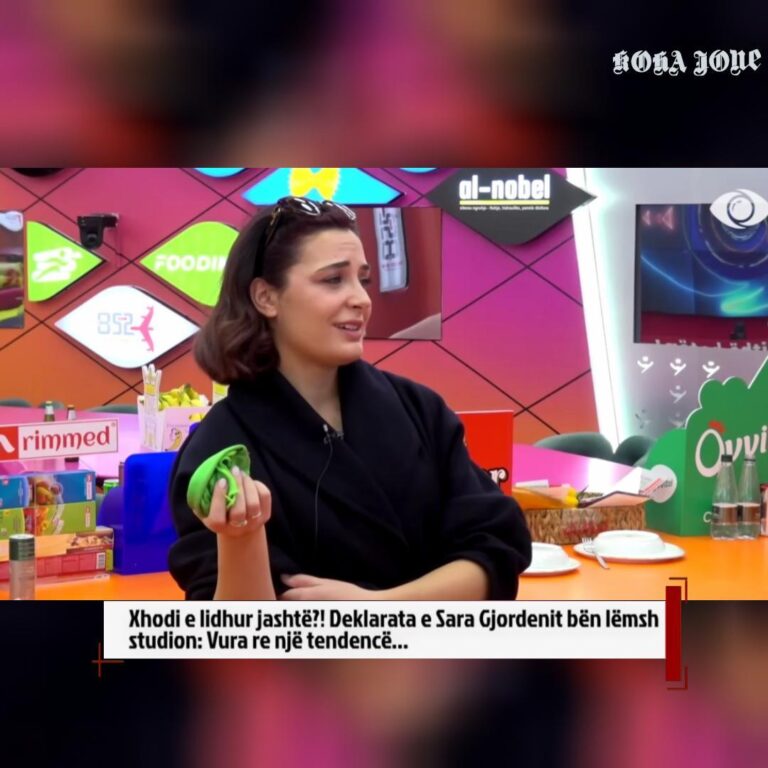 Xhodi e lidhur jashtë? Deklarata e Sara Gjordenit bën lëmsh audiencën: Vura re një tendencë…