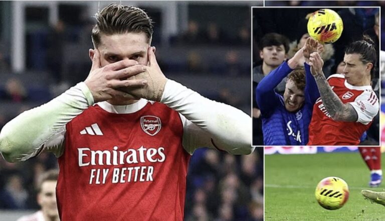 Arsenali triumfon ndaj Evertonit dhe rikthehet në krye të Premier League
