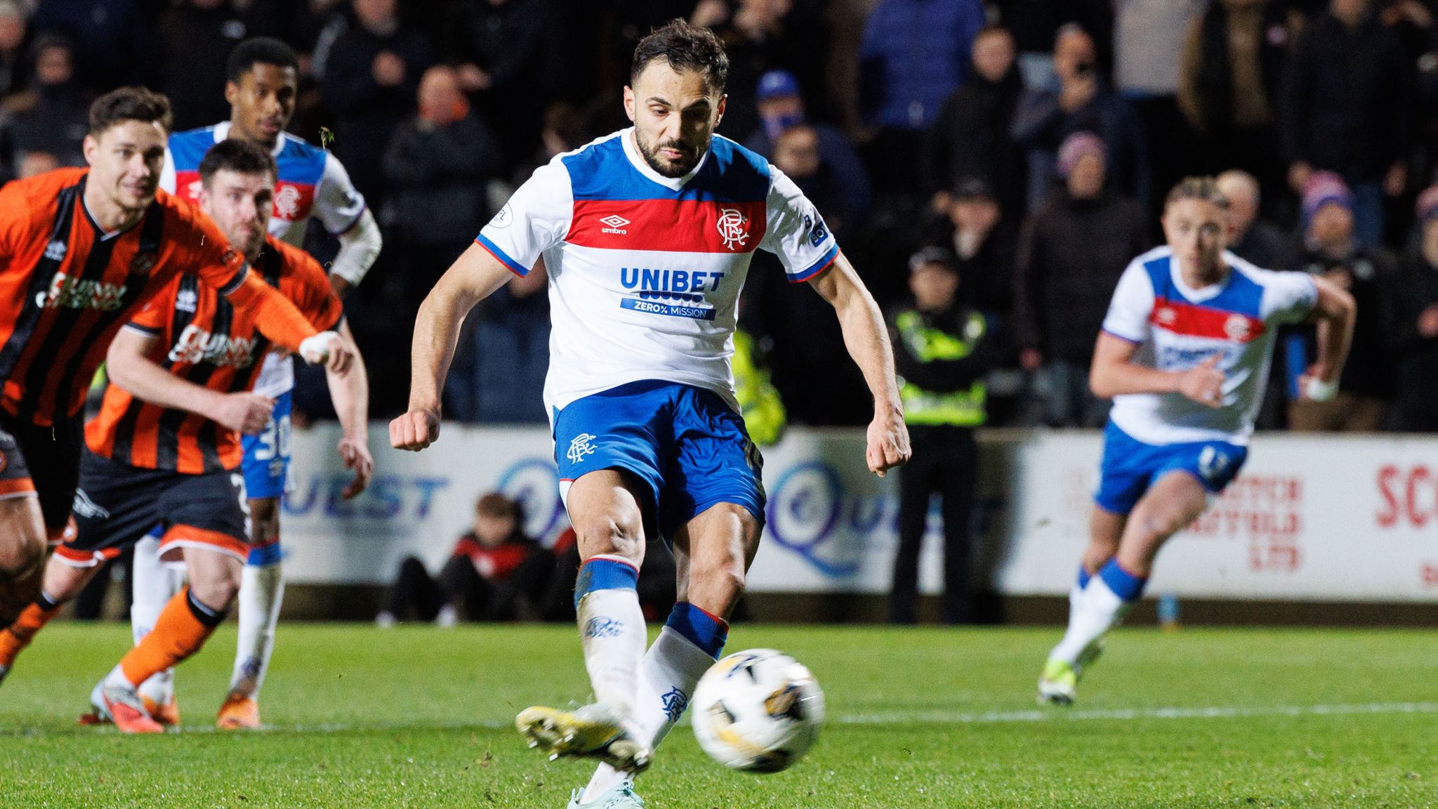 Nedim Bajrami rikthehet te goli me Rangers dhe i dhuron një pikë ekipit  VIDEO 