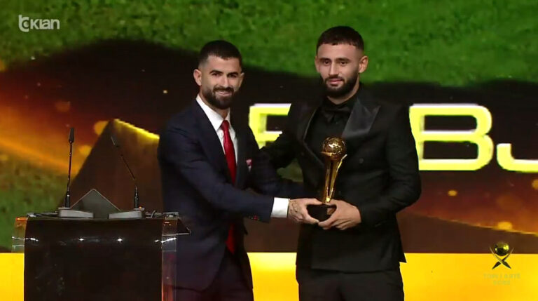 Fabjan Përndreca merr çmimin “Talenti i Vitit” për djem, trofeu dorëzohet nga Elseid Hysaj