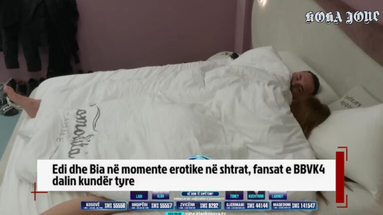 Edi dhe Bia në momente erotike në shtrat, fansat e BBVK4 dalin kundër tyre