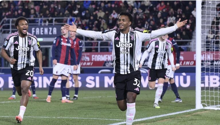 Juventus fiton duelin për zonën Champions ndaj Bolognës, vendos Cabal