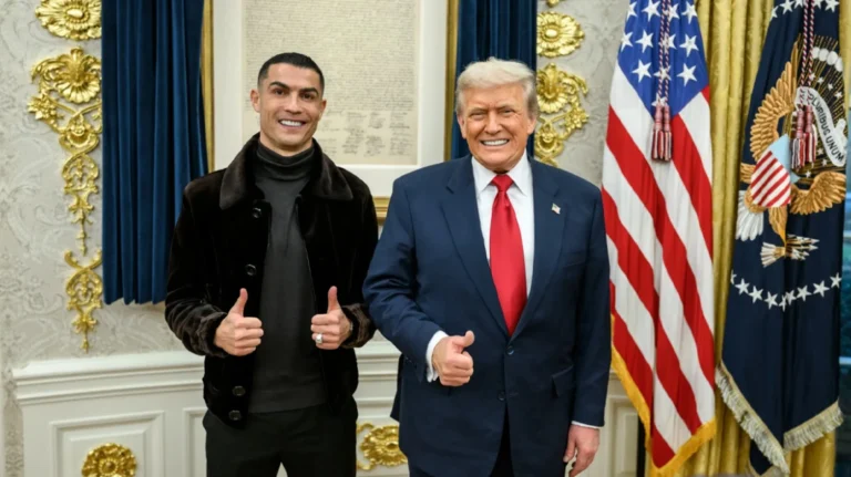 Trump merr telefonatë nga Cristiano Ronaldo, presidenti: S’ka njeri më të mirë se ai!