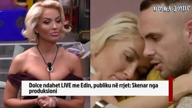 Dolce ndahet LIVE me Edin, publiku në rrjet: Skenar nga produksioni