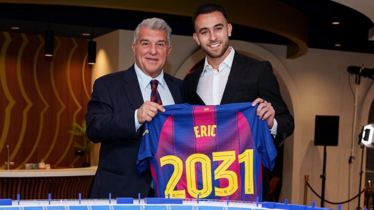 Eric Garcia rinovon kontratën me Barcelonën deri në vitin 2031