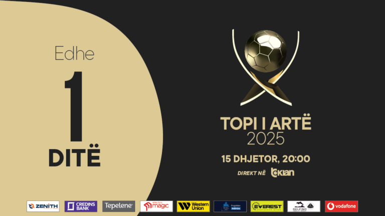 Mbrëmja Gala “Topi i Artë 2025”/ Zemra Kuqezi dhe Lojtari i vitit i Kombëtares, dy trofetë që vlerësojnë legjionarët