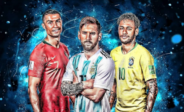 Ronaldo, Messi dhe Neymar mbeten “fenomenët” në internet