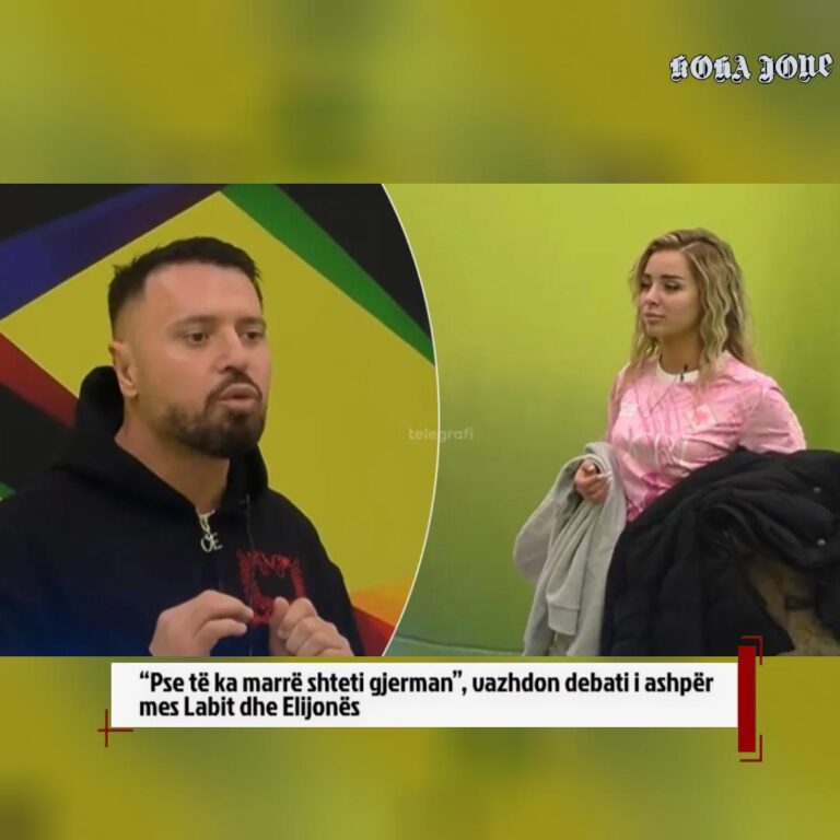 “Pse të ka marrë shteti gjerman”, vazhdon debati i ashpër mes Labit dhe Elijonës
