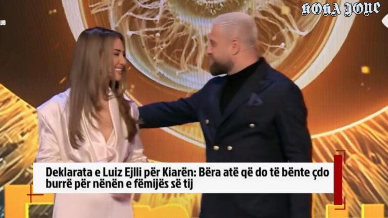 Deklarata e Luiz Ejlli për Kiarën: Bëra atë që do të bënte çdo burrë për nënën e fëmijës së tij