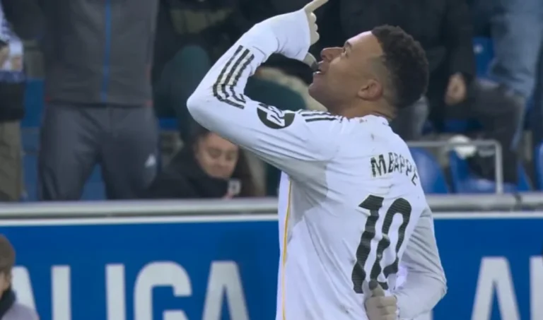Reali e mbyll në avantazh pjesën e parë ndaj Alaves, shënon Mbappe (VIDEO)