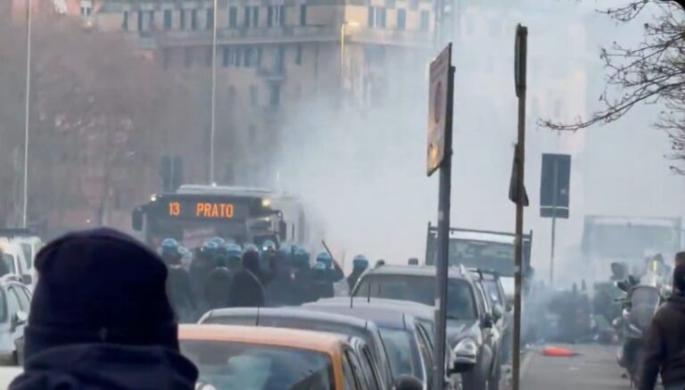 Përplasje mes tifozerive para ndeshjes mes Genoas dhe Interit (VIDEO)