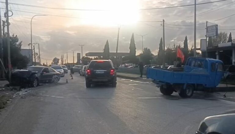 Aksident në Lushnje  plagosen dy persona