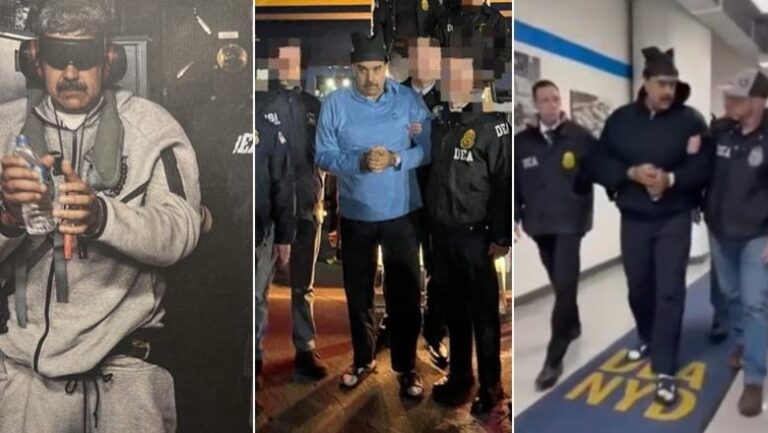 Fotot që bënë xhiron e rrjetit, ja pse Maduro u pa me 3 veshje të ndryshme pas arrestimit