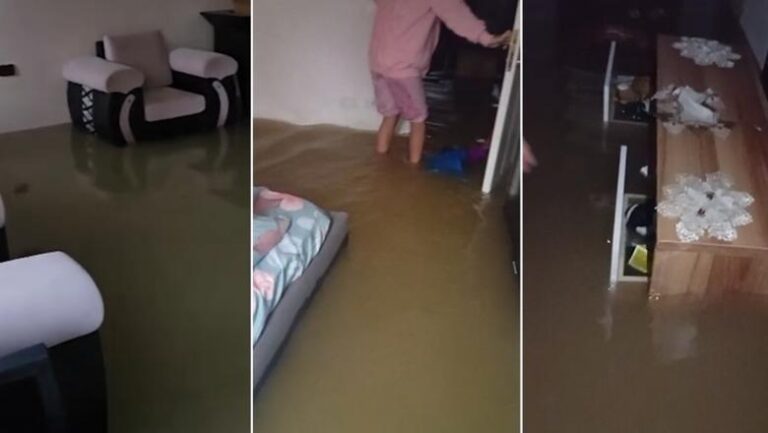 Durrësi në kaos, uji vërshon nëpër banesa