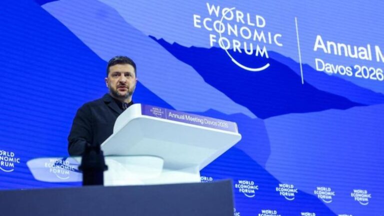 Forumi i Davosit, Zelensky akuzon Europën: E humbur dhe e përçarë