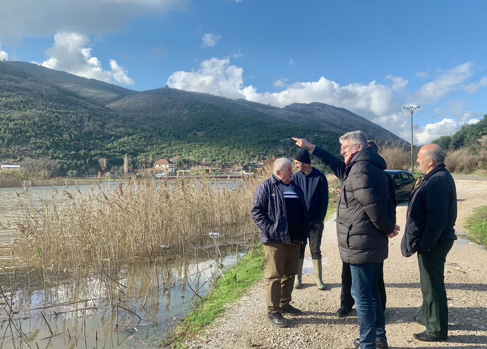 FOTO  Agron Gjekmarkaj  Përmbytjet në Lezhë dëshmi e dështimit të qeverisë  fermerët lihen të vetmuar