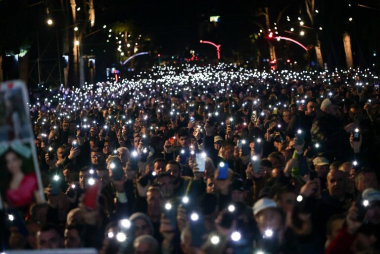 Protesta kombëtare e PD, Berisha: Uragani i djeshëm që lebetiti Ramaduron dhe kalbesirën rilindje