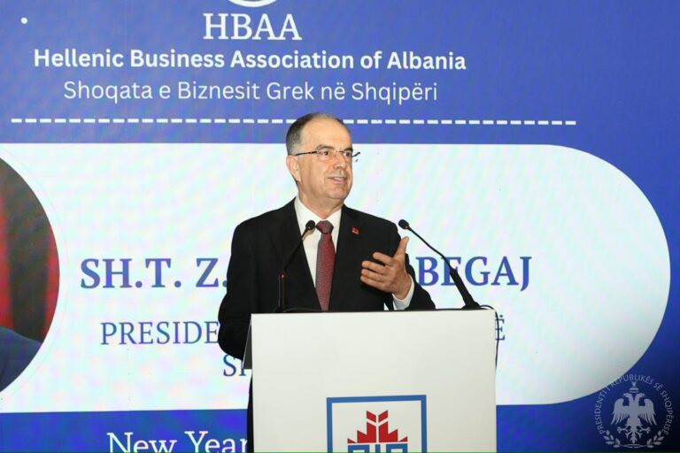 Bashkëpunimi ekonomik Shqipëri-Greqi, presidenti Begaj: Kemi një rritje të eksporteve reciproke