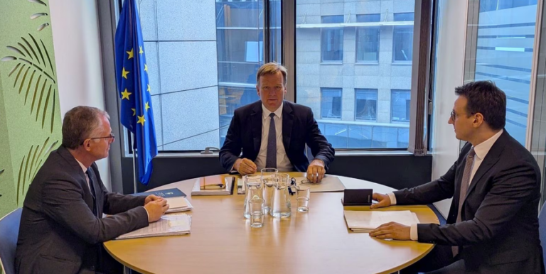REL: Bislimi dhe Petkoviç zhvillojnë raund të ri të dialogut në Bruksel