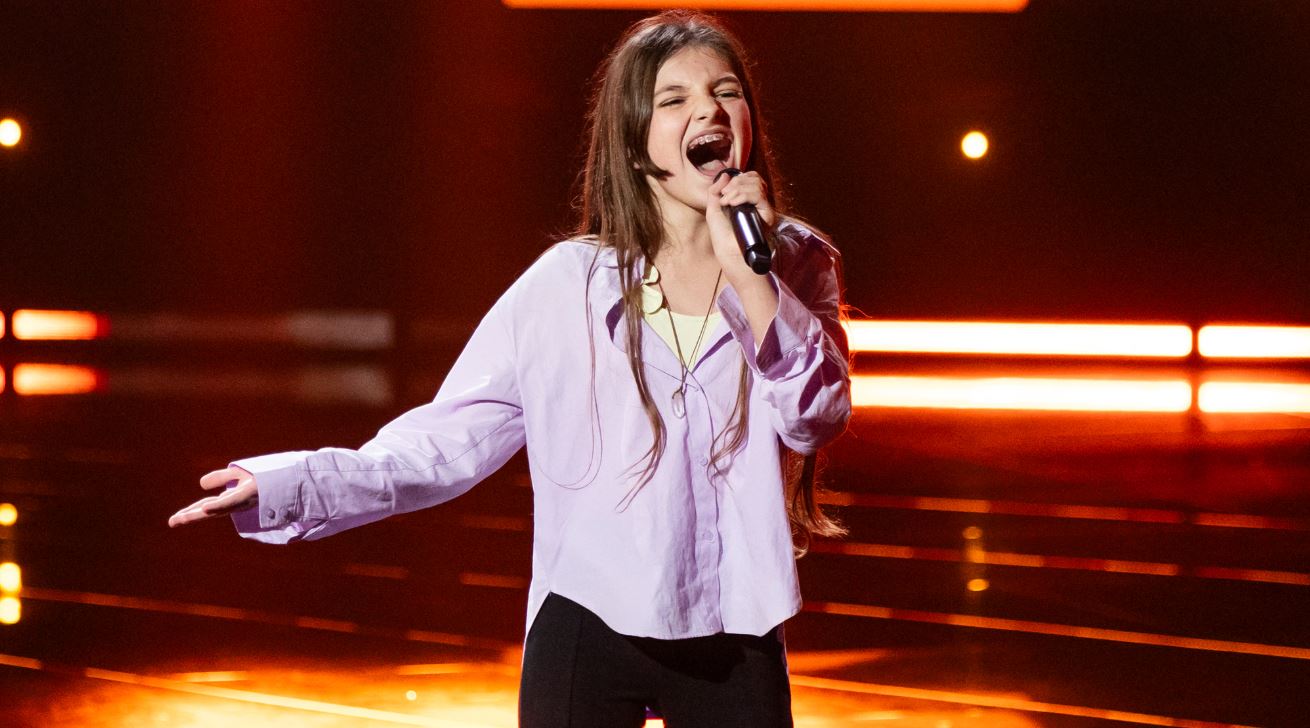 11 vjeçarja Serena Marku nga Lezha mahnit Italinë në konkursin prestigjioz  The Voice Kids of Italy 