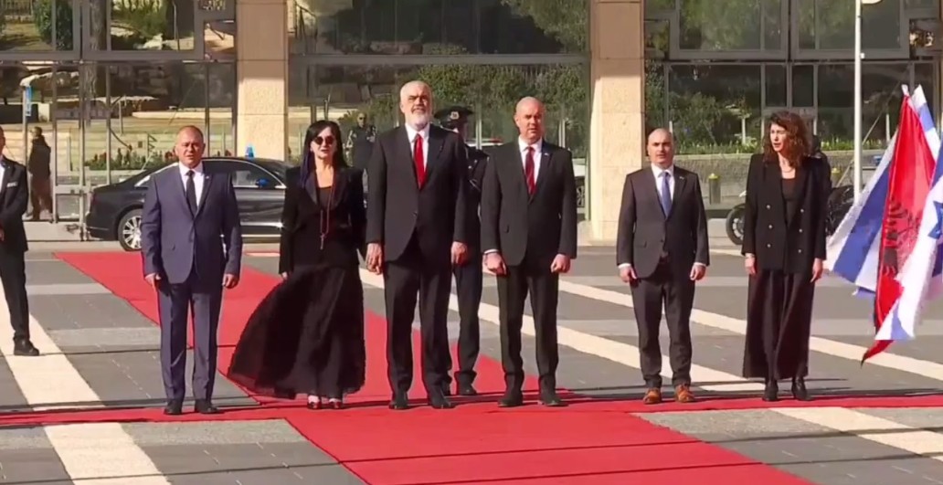 Vizita në Izrael  kryeministri Rama pritet me ceremoni nga kryetari i parlamentit Amir Ohana