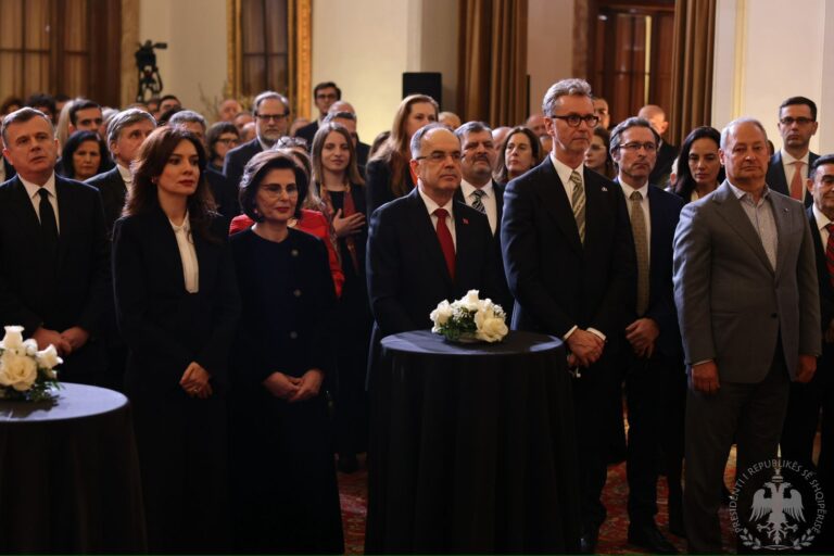 FOTO/ Pritja nga Presidenti Begaj për trupin diplomatik: Viti 2026, moment kyç për afrimin me BE-në
