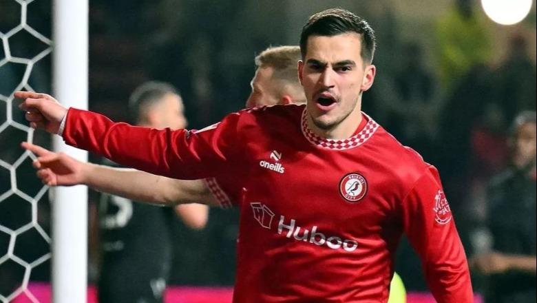 Po shkëlqen te Bristol  klubet e njohura bëjnë gati ofertën për Anis Mehmetin