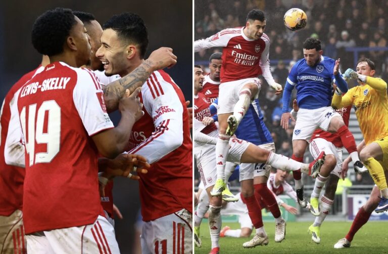 Arsenali fiton me lehtësi sfidën e FA Cup ndaj Portsmouth