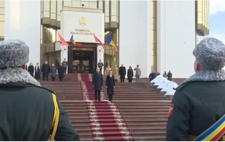 Begaj vizitë në Moldavi, pritet me ceremoni zyrtare nga Presidentja e vendit