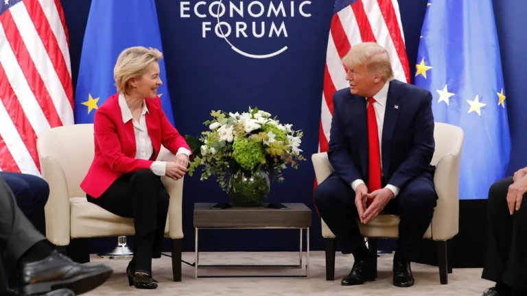 Von der Leyen: Tarifat e Trump rrezikojnë marrëdhëniet transatlantike