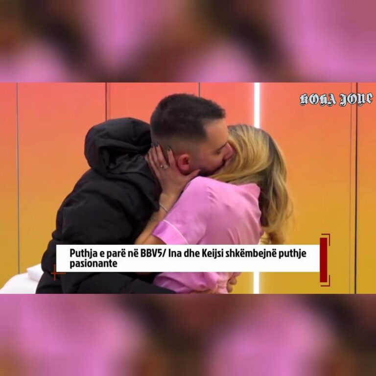 U thye akulli në BBV5, Ina dhe Kejsi shkëmbejnë puthje pasionante