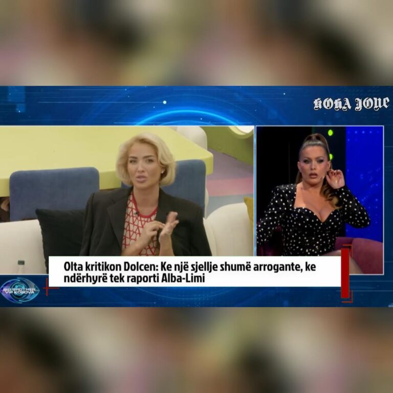 Olta kritikon Dolcen: Ke një sjellje shumë arrogante, ke ndërhyrë tek raporti Alba-Limi