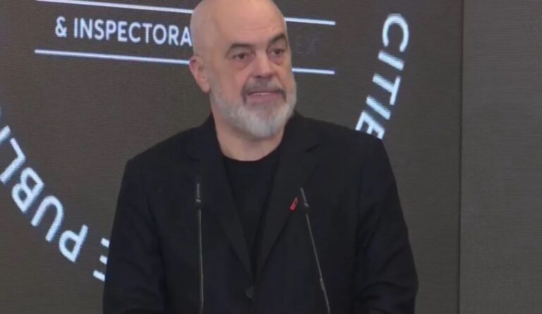 Edi Rama: Duhet falenderuar Shkelqim Hajdari që krijoi gjithçka nga fillimi si kryeinspektor Republike…
