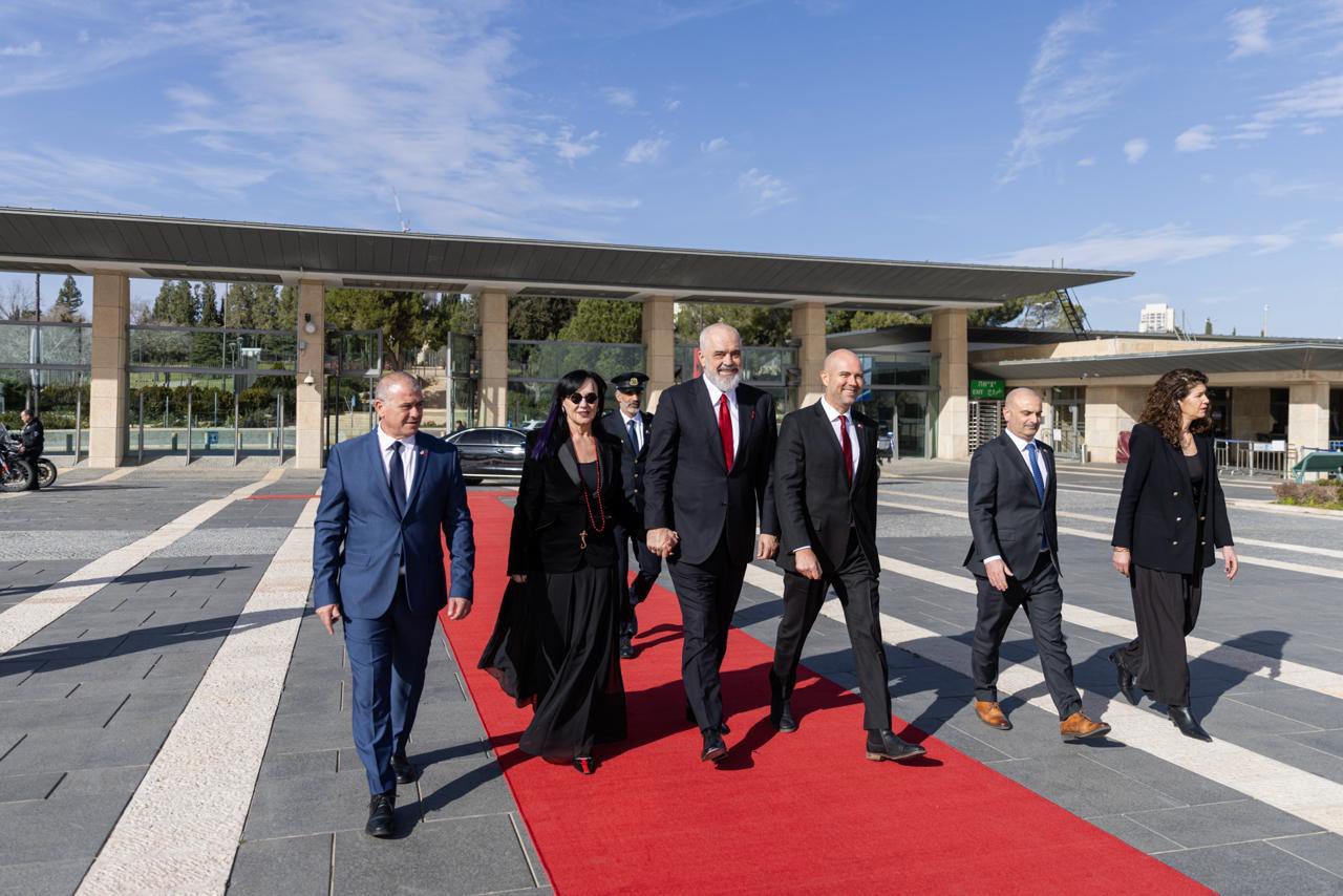 Rama për vizitën në Izrael  Shqipëria u vendos në piedestalin e respektit më të lartë