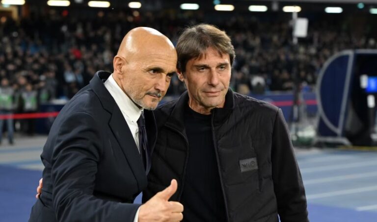 Conte kundër Spallettit, deri tani bilanci është 1-0 për strategun e Napolit