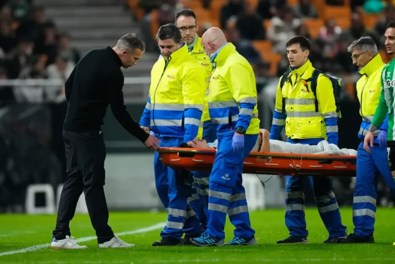 Hyri në fushë si zëvendësues, djali i Van Persie dëmtohet rëndë dhe del me barelë (VIDEO)