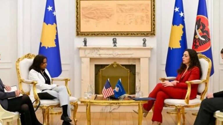 Osmani takon të Ngarkuarën me Punë të SHBA në Kosovë, në fokus konstituimi i Kuvendit dhe formimi i qeverisë