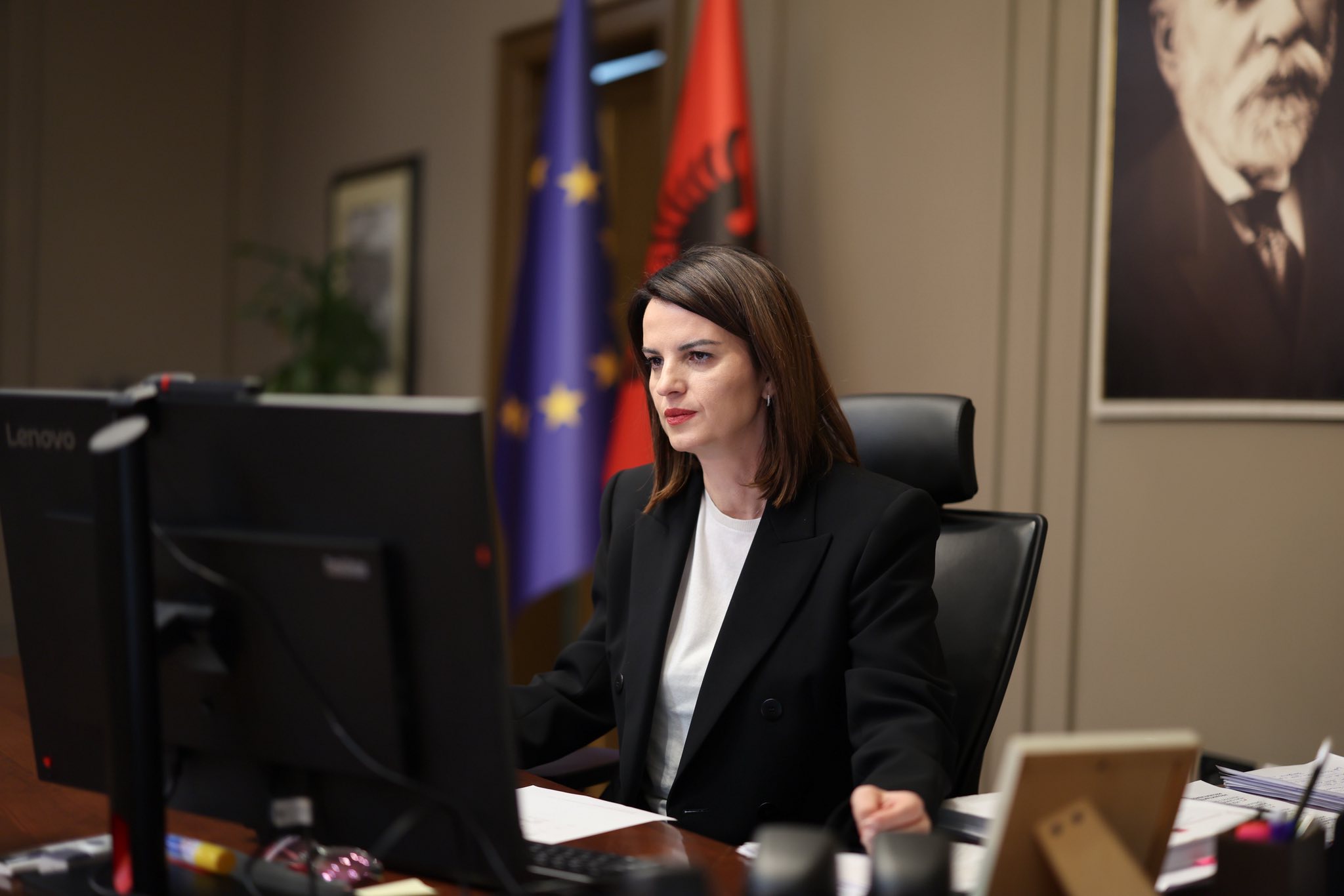 Sistemi i ri i hyrje daljeve në Shengen  ministrja Koçiu takim me përfaqësues të KE