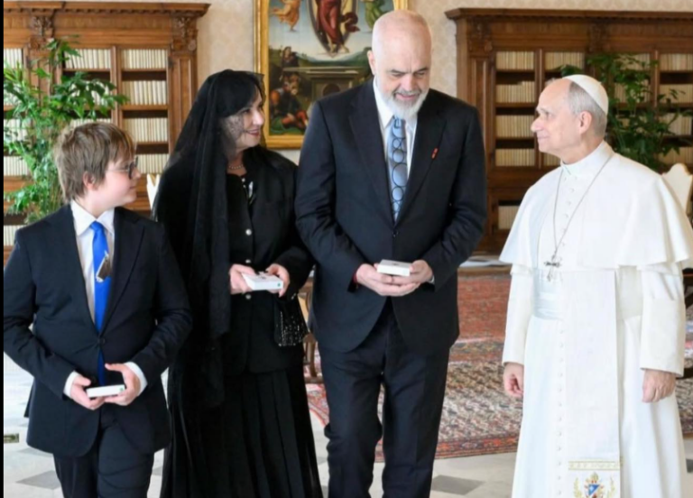 Video nga takimi me Papa Leonin XIV, i kryeministrit Edi Rama