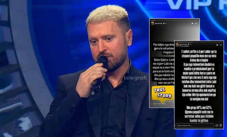 FOTO/ Labi hedh akuza të rënda: Më thanë se Olsa do të më nxirrte me zarf të zi para finales