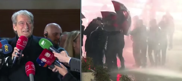 3 orë protestë-marshim në rrugët e Tiranës, Berisha-Ramës: Për 25 minuta t’i sjell protestuesit në Surrel